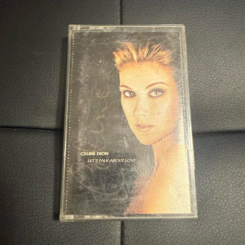 Celine Dion Lets Talk About Love Cassette
